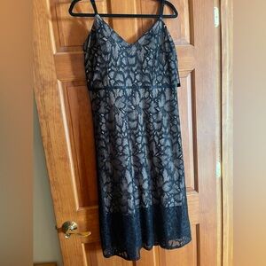 Black Lace Guess Dress Size 12 New with Tags!